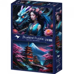 Bluebird Puzzle Puzzle 2 Puzzles - Japan Spirit - Asia Collection