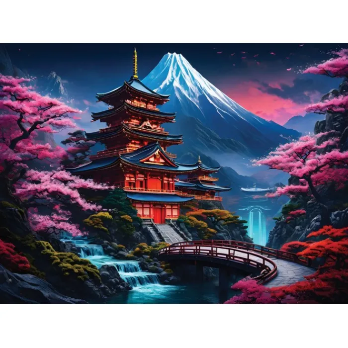 Bluebird Puzzle Puzzle 2 Puzzles - Japan Spirit - Asia Collection