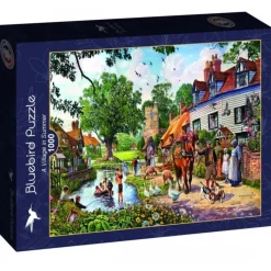Bluebird Puzzle Puzzle A Village in Summer
