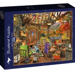 Bluebird Puzzle Puzzle Adirondack Porch