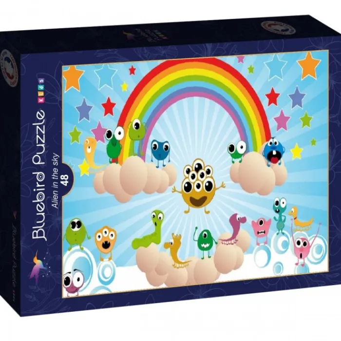 Bluebird Puzzle Puzzle Alien in the sky