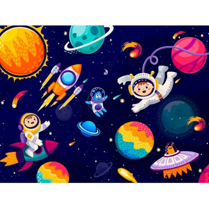 Bluebird Puzzle Puzzle Allons dans l'Espace !