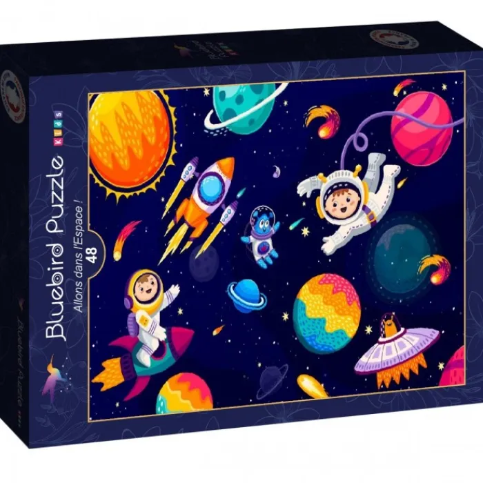 Bluebird Puzzle Puzzle Allons dans l'Espace !