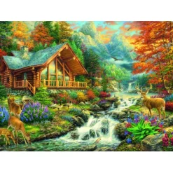 Bluebird Puzzle Puzzle Alpine Serenity