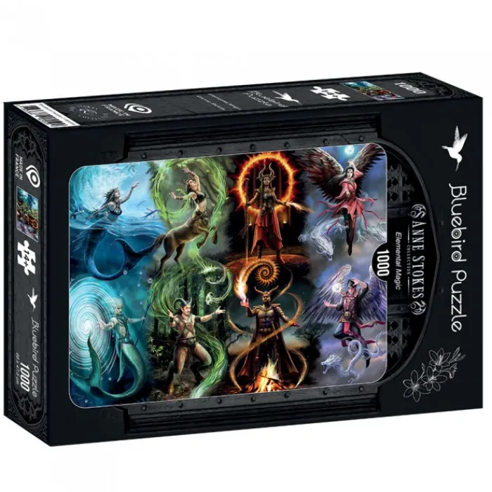 Bluebird Puzzle Puzzle Anne Stokes - Elemental Magic