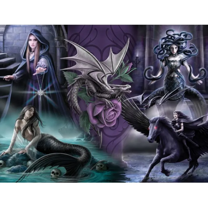 Bluebird Puzzle Puzzle Anne Stokes - Gothic Dreams