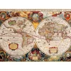 Bluebird Puzzle Puzzle Antique World Map