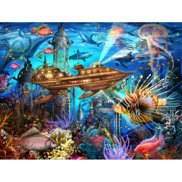 Bluebird Puzzle Puzzle Aqua City