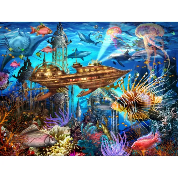Bluebird Puzzle Puzzle Aqua City
