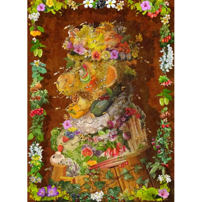 Bluebird Puzzle Puzzle Arcimboldo by Ruyer