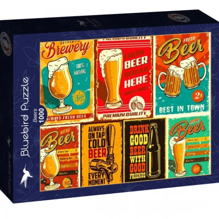 Bluebird Puzzle Puzzle Beers
