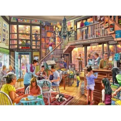 Bluebird Puzzle Puzzle Bookshop Tearoom