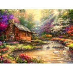 Bluebird Puzzle Puzzle Brookside Retreat