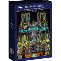 Bluebird Puzzle Puzzle Cathédrale de Reims en Lumière
