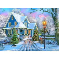 Bluebird Puzzle Puzzle Christmas at Home