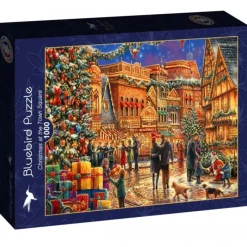 Bluebird Puzzle Puzzle Christmas at the Town Square
