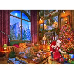 Bluebird Puzzle Puzzle Christmas Lodge