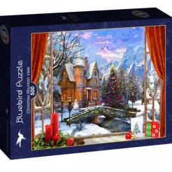 Bluebird Puzzle Puzzle Christmas Mountain View