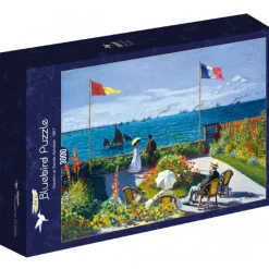 Bluebird Puzzle Puzzle Claude Monet - Garden at Sainte-Adresse, 1867