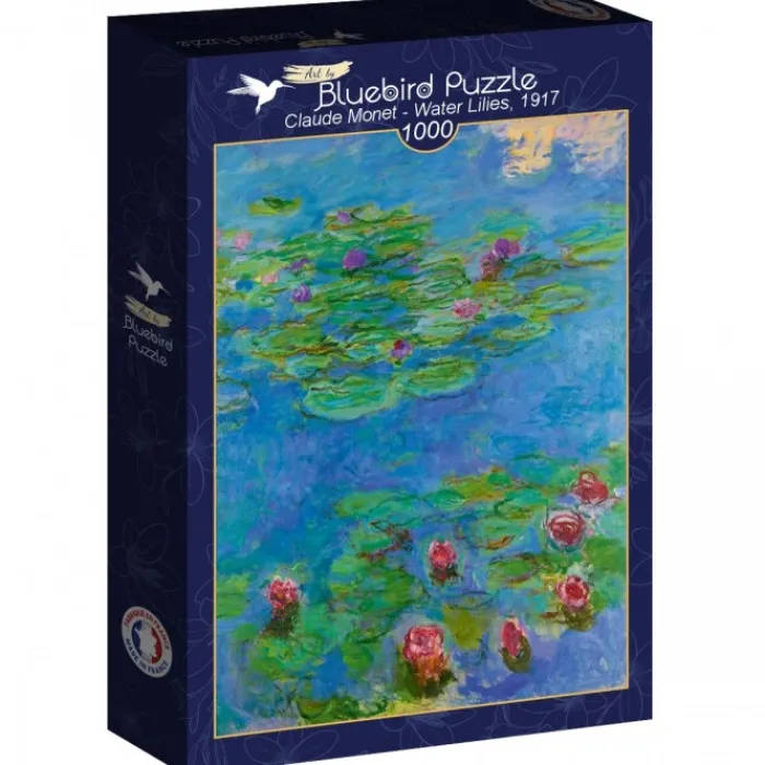 Bluebird Puzzle Puzzle Claude Monet - Water Lilies, 1917