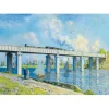 Bluebird Puzzle Puzzle Claude Monet -Railway Bridge at Argenteuil, 1873