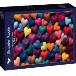Bluebird Puzzle Puzzle Coeurs Multicolores