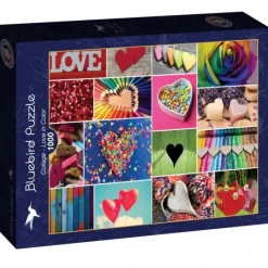 Bluebird Puzzle Puzzle Collage - Love in Color