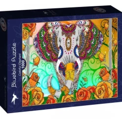 Bluebird Puzzle Puzzle Colorful Elephant