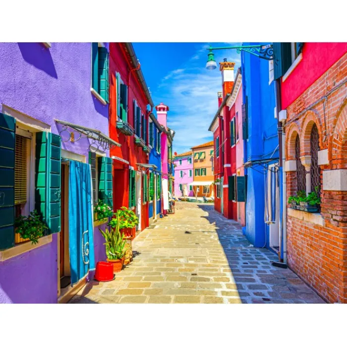 Bluebird Puzzle Puzzle Colourful Houses - Burano