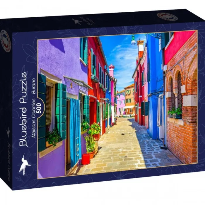 Bluebird Puzzle Puzzle Colourful Houses - Burano