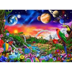 Bluebird Puzzle Puzzle Cosmic Paradise