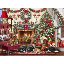 Bluebird Puzzle Puzzle Cosy Fireplace