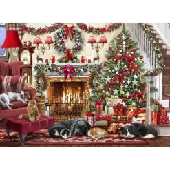 Bluebird Puzzle Puzzle Cosy Fireplace