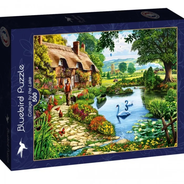 Bluebird Puzzle Puzzle Cottage by the Lake