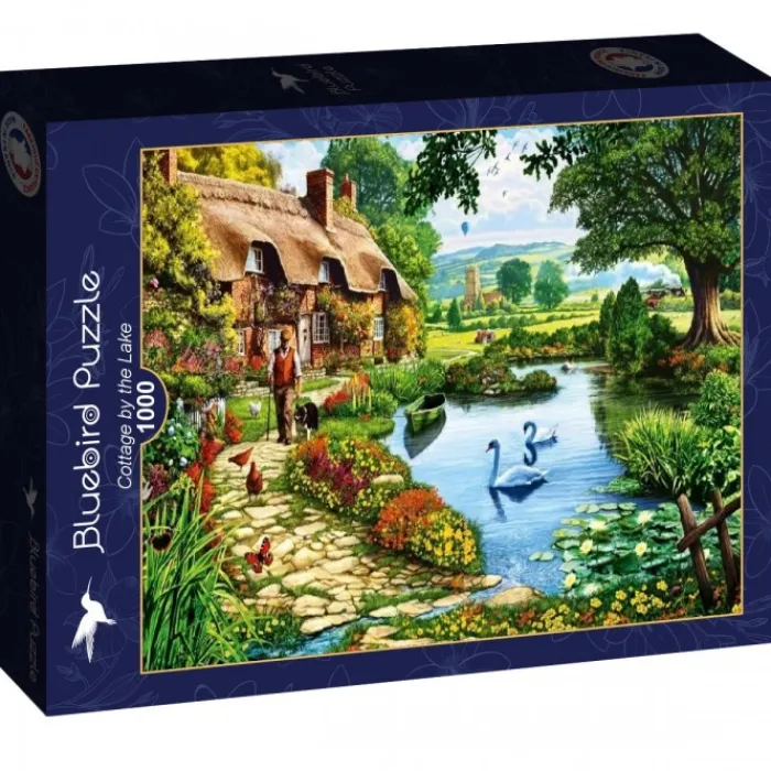 Bluebird Puzzle Puzzle Cottage by the Lake