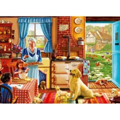 Bluebird Puzzle Puzzle Cottage Interior