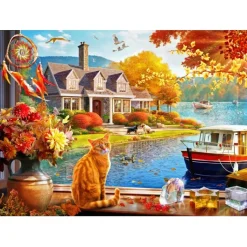 Bluebird Puzzle Puzzle Crisp Fall View