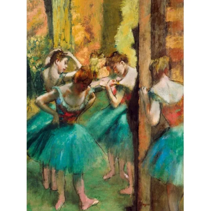 Bluebird Puzzle Puzzle Degas - Dancers, Pink and Green, 1890