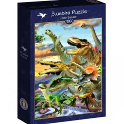 Bluebird Puzzle Puzzle Dino Sunset