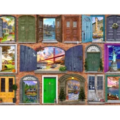 Bluebird Puzzle Puzzle Doors of USA
