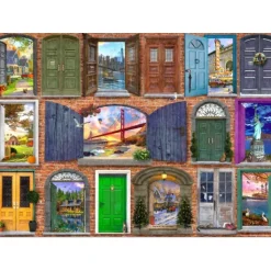 Bluebird Puzzle Puzzle Doors of USA