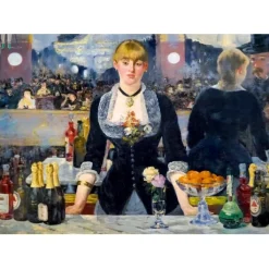 Bluebird Puzzle Puzzle Édouard Manet - A Bar at the Folies-Bergère, 1882