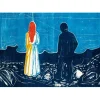 Bluebird Puzzle Puzzle Edvard Munch - Two People: The Lonely Ones, 1899