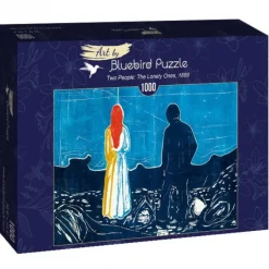 Bluebird Puzzle Puzzle Edvard Munch - Two People: The Lonely Ones, 1899