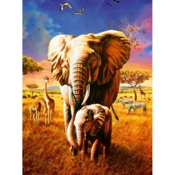 Bluebird Puzzle Puzzle Elephant