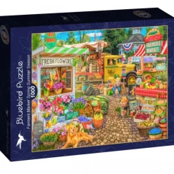 Bluebird Puzzle Puzzle Farmers Market Spring Summer Season