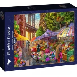 Bluebird Puzzle Puzzle Flower Market Brooklyn