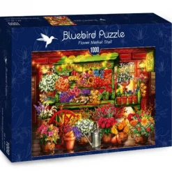 Bluebird Puzzle Puzzle Flower Market Stall