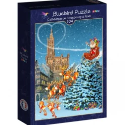 Bluebird Puzzle Puzzle François Ruyer - Cathédrale de Strasbourg à Noël