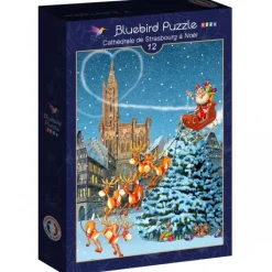 Bluebird Puzzle Puzzle François Ruyer - Cathédrale de Strasbourg à Noël
